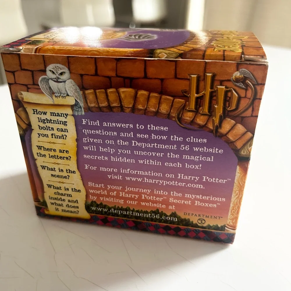 2000 Limited Edition Harry Potter Golden Snitch Secret Box